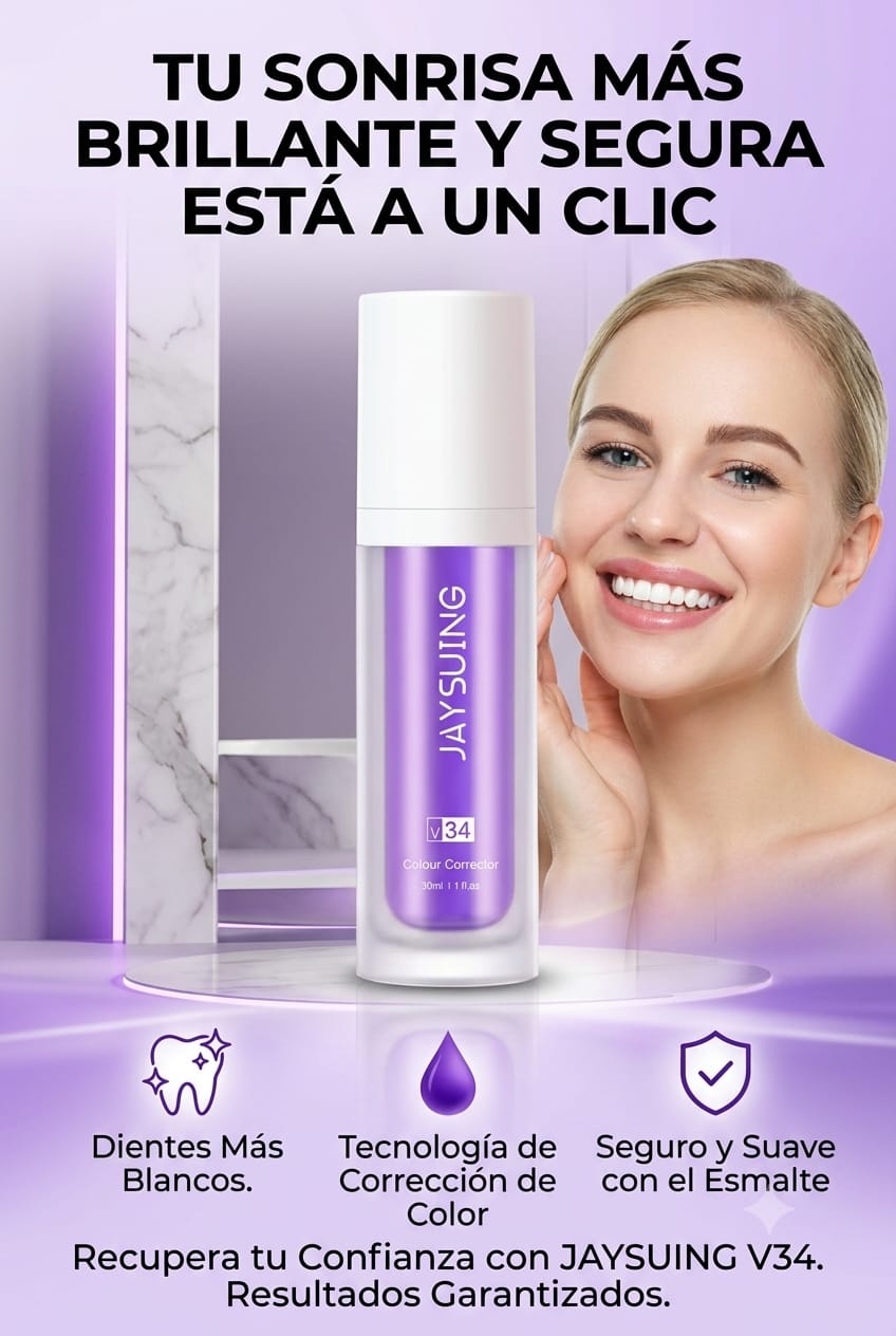 Blanqueador dental para sonrisa mas blanca y brillante