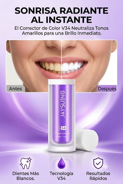 Blanqueador dental para sonrisa mas blanca y brillante