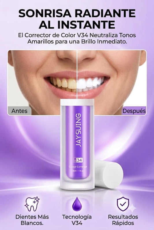 Blanqueador dental para sonrisa mas blanca y brillante