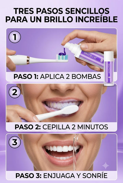 Blanqueador dental para sonrisa mas blanca y brillante